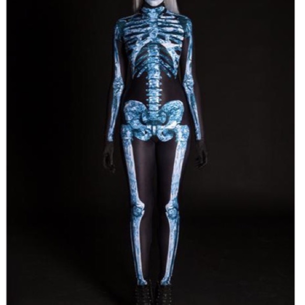 Badinka Night Queen Ice Skeleton Costume